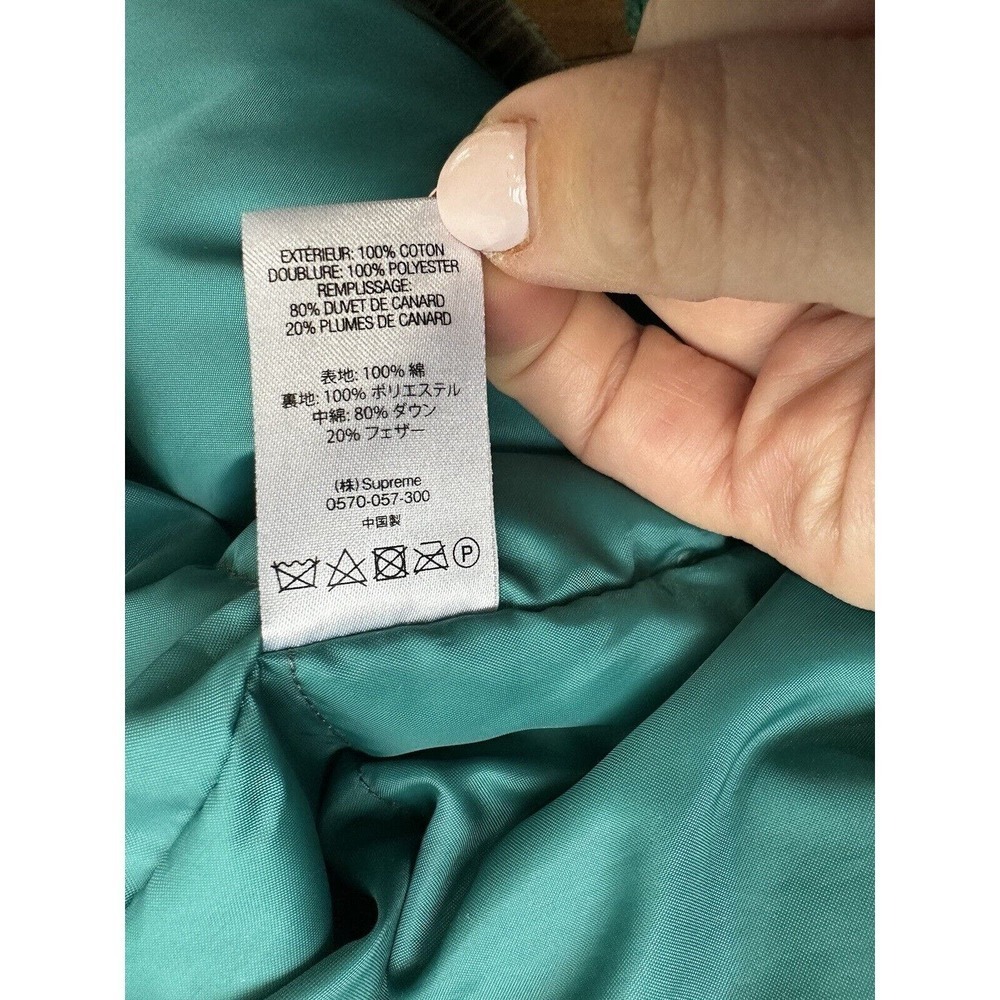 Supreme Coat F**k Candle Size Medium Down Fill Puffer Jacket​​​​ - Picture 9 of 14